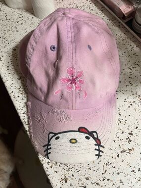 Custom made Hello Kitty Baseball Cap